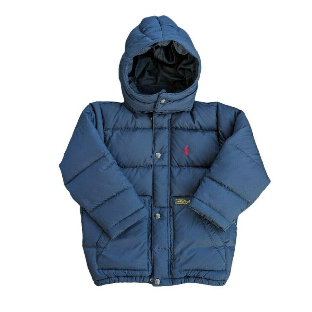 Polo Ralph Lauren Navy Blue Down Jacket 4T